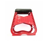 REPOSE MOTO / TABOURET MX - ROUGE