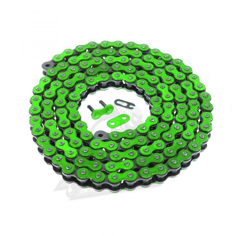 Chaine Vparts 420 - 120 Maillons Vert Chaine Vparts 420 - 120 Maillons Vert