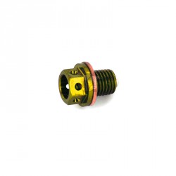 Boulon de vis de vidange Rouge