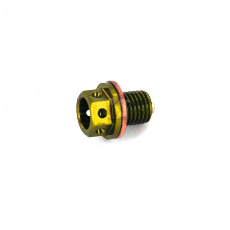 Boulon de vis de vidange Rouge