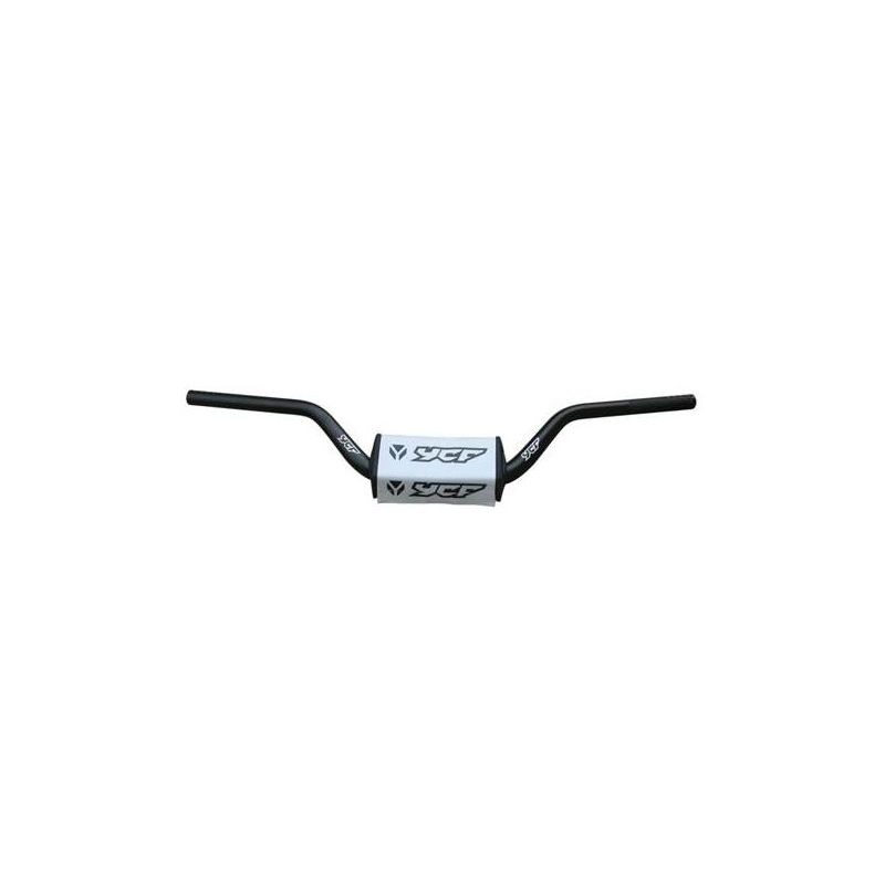 GUIDON ALU 28 mm SANS-BARRE MOYEN NOIR CROSS/ENDURO