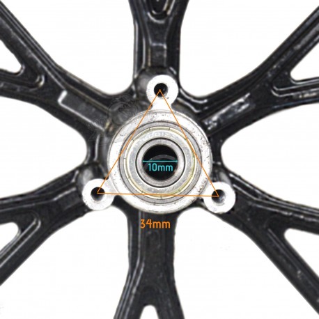 Set of Wheel for Pocket Cross 12 1/2x2.75