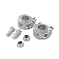 Pontets Alu 22mm Pocket bike
