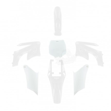 Plastics Set Pocket Cross White