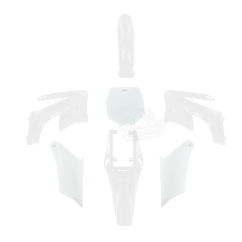 Plastics Set Pocket Cross White