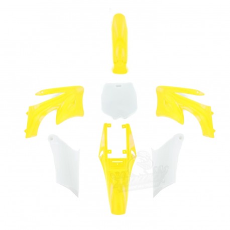 Carénage Pocket Cross Bleu / Jaune
