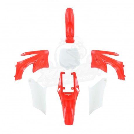 Plastics Set Pocket Cross Red