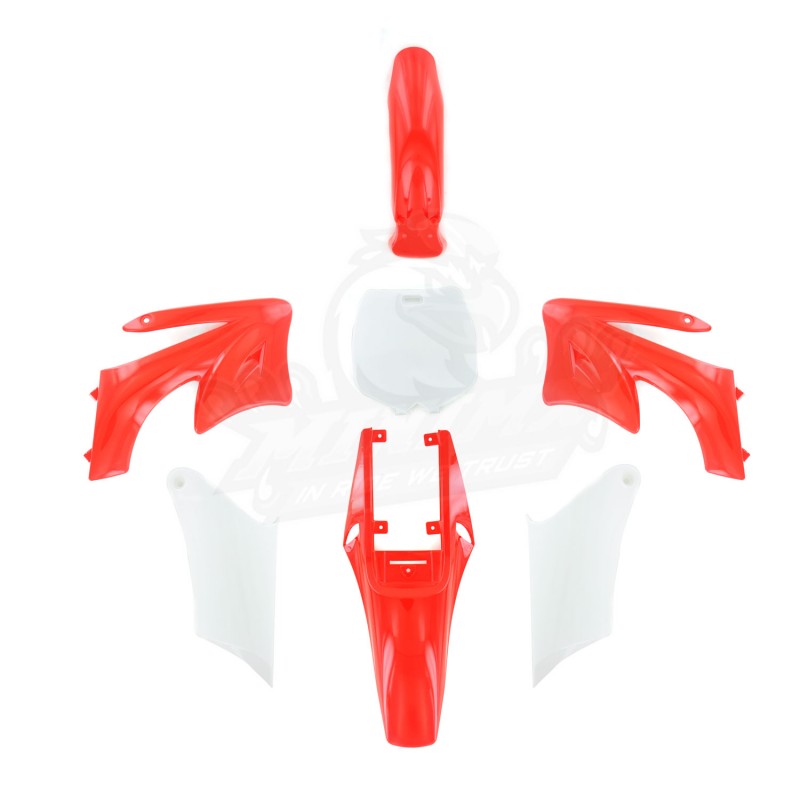 Plastics Set Pocket Cross Red