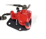 Kit frein avant d'origine simple piston durite 1100mm