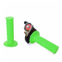 Quick Throttle + Grips Green