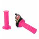 Comando gas rapido + manopole rosa