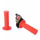 Comando gas rapido + manopole rosso