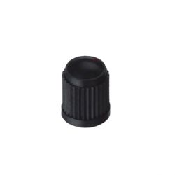 Black Plastic Valve Cap