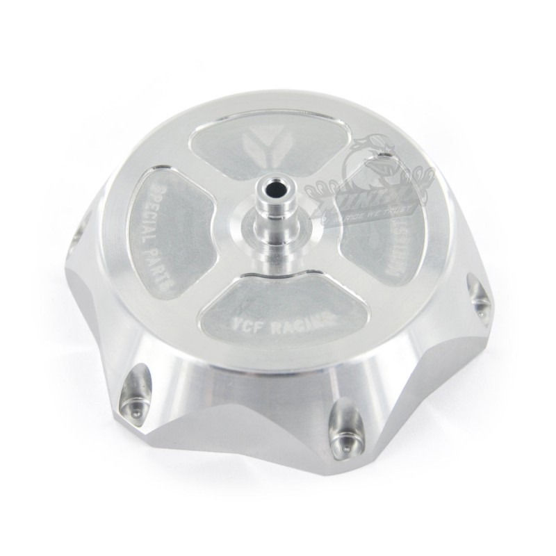 CNC Fuel Cap YCF Silver