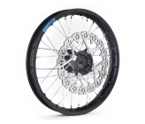 Jante Complète YCF Arrière CNC 14" noire (axe 15mm)