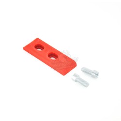 Patin teflon Rouge
