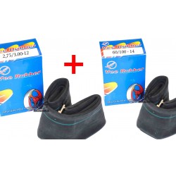 Pack Câmara de Ar 12" + 14"...