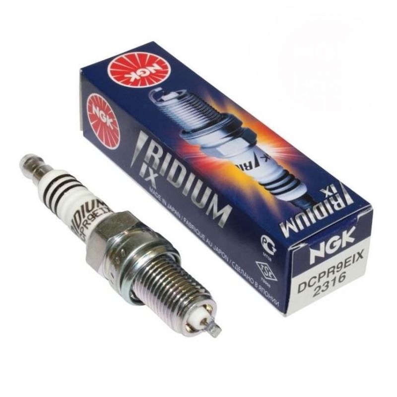 Antiparasite NGK + Bougie Iridium NGK CR7HIX pour Dirt Bike, Pit Bike