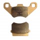 Plaquettes Avant simple piston Haute Resistance F813