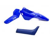 Kit plastiques ART bleu avec selle complète bleu Yamaha PW80