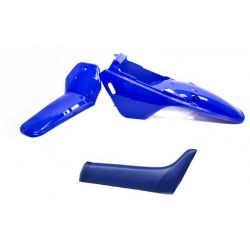 Kit plastiques ART bleu avec selle complète bleu Yamaha PW80