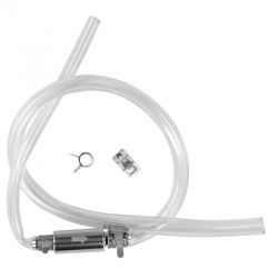 Manual bleeder for brake fluid