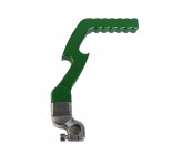 Kick en aluminium CNC vert 160mm