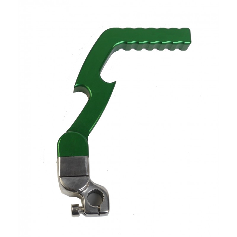 Kick en aluminium CNC vert 160mm