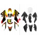 Pack Rockstar CRF50 (Deco+Carenage)