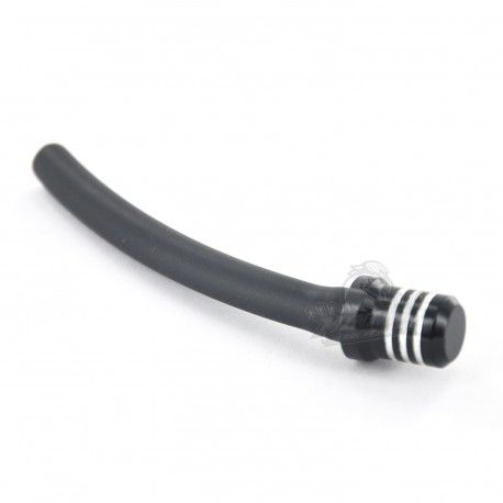 Fuel Cap Hose CNC Black