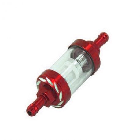 Filtre a essence CNC Racing Rouge