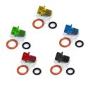 Magnetic drilled sump plug Black