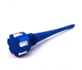 Jauge niveau d'huile moteur CNC - Bleu
