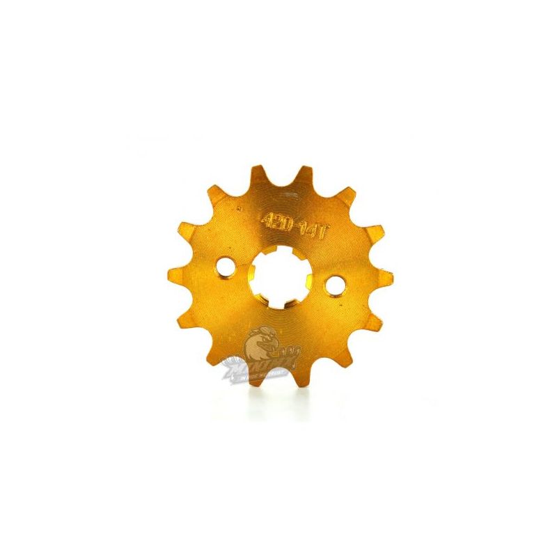 Engine Sprocket 420 13 Teeth 17mm VPARTS - GOLD Engine Sprocket 420 13 Teeth 17mm VPARTS - GOLD