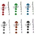 Kit Rondelle Orange CNC YCF pour réservoir et kit plastique