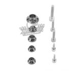 Kit Rondelle Orange CNC YCF pour réservoir et kit plastique
