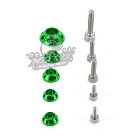 Kit Rondelle Orange CNC YCF pour réservoir et kit plastique