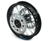 Green Alloy CNC 7116 Rims 12'' Rear YCF (Axle 15mm)