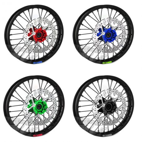 YCF Front CNC 14" Bleu (axe 15mm)