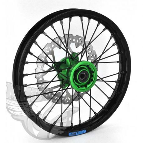 Jante Complète YCF Avant CNC 14" Bleu (axe 15mm)