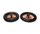 Spoke Cover Green Fluo