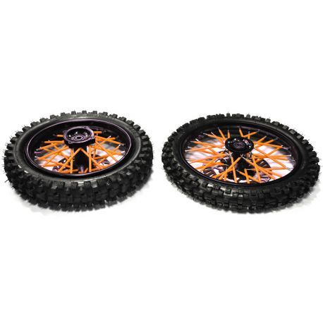 Spoke Cover Green Fluo