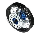 Green Alloy CNC 7116 Rims 12'' Rear YCF (Axle 15mm)