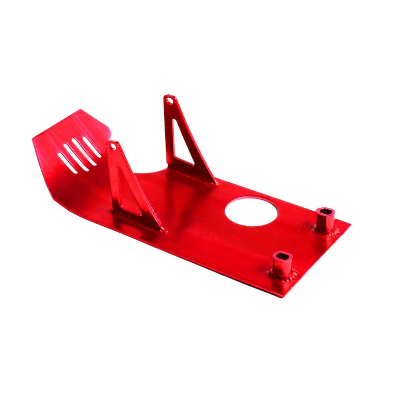 Sabot Moteur Alu Rouge