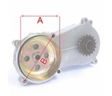 TRANSMISSION / DÉMULTIPLICATEUR MOTEUR POCKET CROSS MINI - 17 DENTS TF8