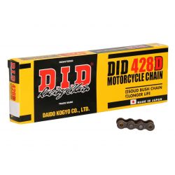 Chaine Dirt Bike D.I.D 428 Renforcée 128 maillons