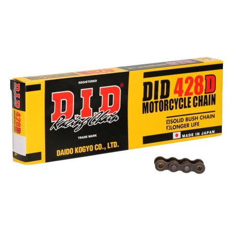 Chaine Dirt Bike D.I.D 428 Renforcée 128 maillons