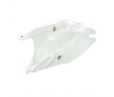 Plastique arrière dessous de selle - ERZ 16/19 - Blanc