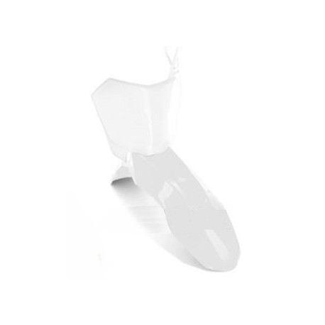 Number Plaque + Front Guard Plaque CRF110 Red