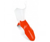 Kit Plaque + Garde Boue Avant CRF110 Rouge